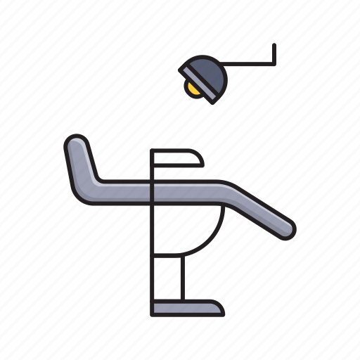 Chair, checkup, lamp, medical, test icon - Download on Iconfinder