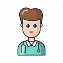 avatar, doctor, healthcare, man, medical