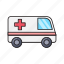ambulance, emergency, hospital, rescue, van 