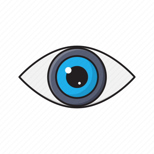 Eye, healthcare, lens, optical, view icon - Download on Iconfinder