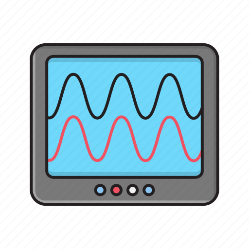 Medical, monitor, pulses, screen, waves icon - Download on Iconfinder