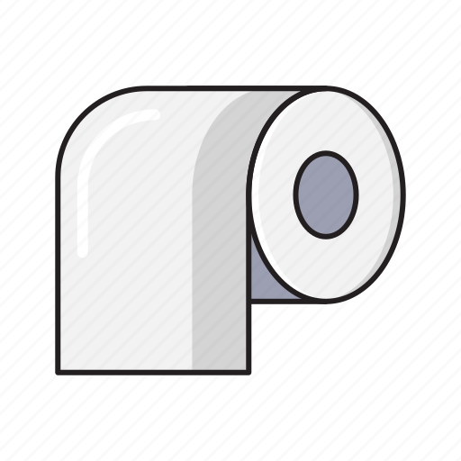 Bathroom, cleaning, roll, tissue, toilet icon - Download on Iconfinder
