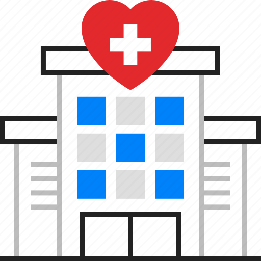 Hospital, clinic, building icon - Download on Iconfinder