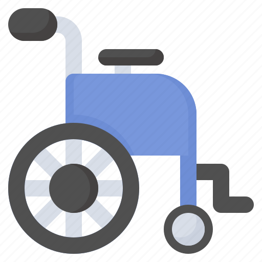 Wheel chair, disability, medical, hospital, chair, patient, handicapped icon - Download on Iconfinder