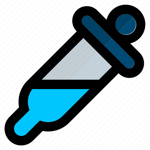 Dropper, medical, liquid, pipette icon - Download on Iconfinder