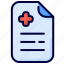 document, file, health, hospital, medical 