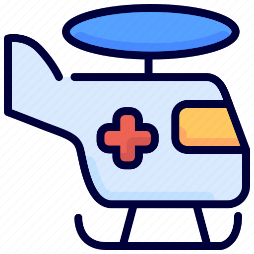 Aid, health, helicopter, medical, transport icon - Download on Iconfinder
