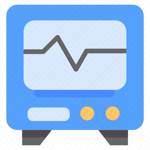 Cardiogram, hospital, medical, monitor icon - Download on Iconfinder