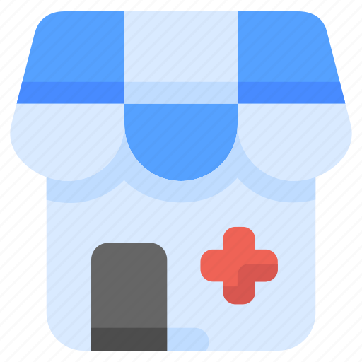 Building, drug, hospital, medical, shop, store icon - Download on Iconfinder