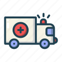ambulance, emergency, rescue, car