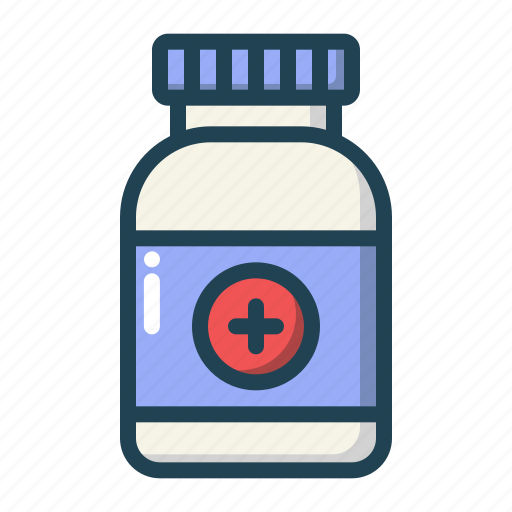 Bottle, medicine, container, pharmacy icon - Download on Iconfinder