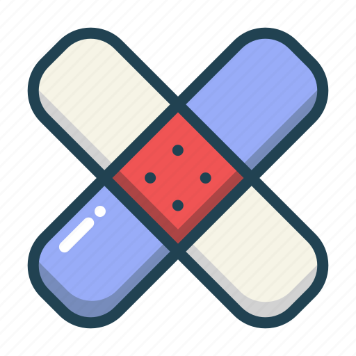 Bandage, plaster, band aid, aid icon - Download on Iconfinder