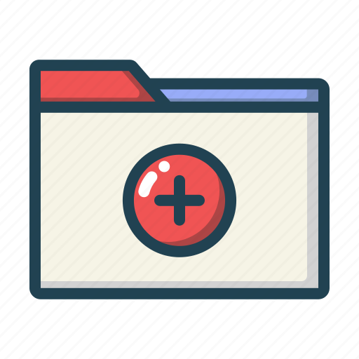 Folder, medical, archive, files icon - Download on Iconfinder
