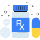 healthcare, medical, medicine, capsule, pills, medical bottle, drug