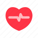 heart, heartbeat, monitor, electrocardiogram, pulse, beat, cardio