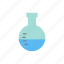 bottomed, chemistry, flask, laboratory, round 