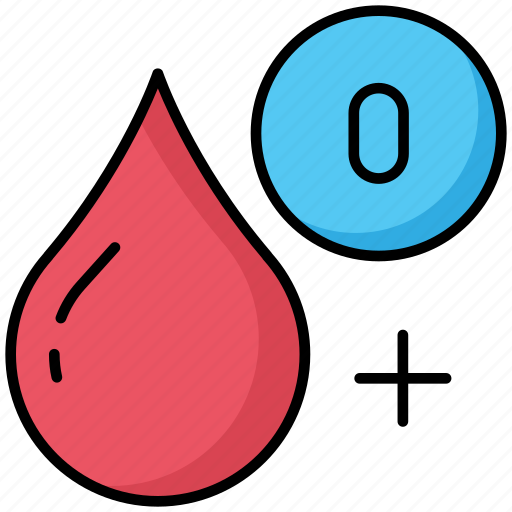 Healthcare, o, blood, positive, type, medical icon - Download on Iconfinder