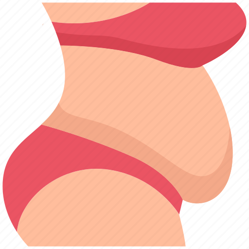 Healthcare, belly, body, fat, woman icon - Download on Iconfinder