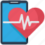 healthcare, mobile, application, heartbeat, medical 