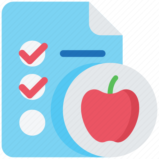 Healthcare, diet, apple, report, fitness icon - Download on Iconfinder