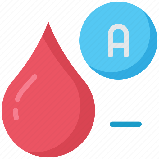 Healthcare, a, blood, negative, type, medical icon - Download on Iconfinder