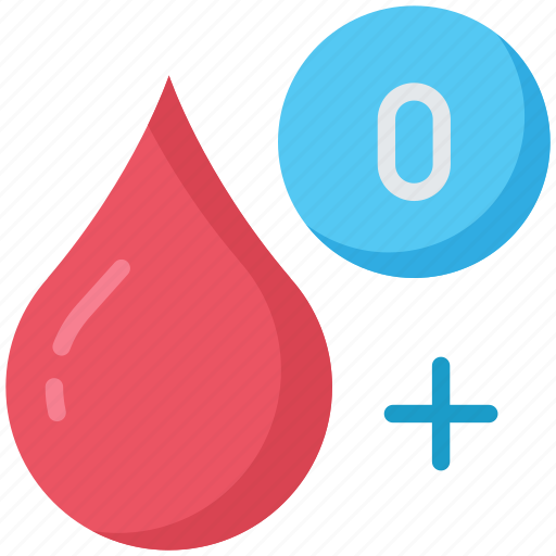 Healthcare, o, blood, positive, type, medical icon - Download on Iconfinder