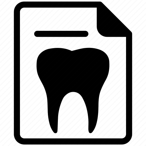 Healthcare, file, dental, dentist, teeth, medical icon - Download on Iconfinder