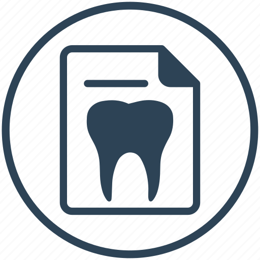 Healthcare, file, dental, dentist, teeth, medical icon - Download on Iconfinder