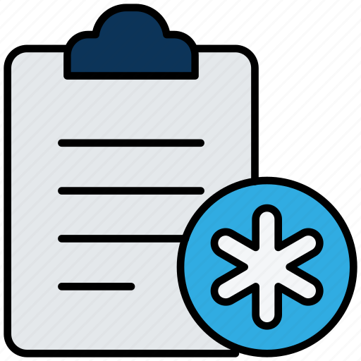 Healthcare, report, clipboard, record, test icon - Download on Iconfinder