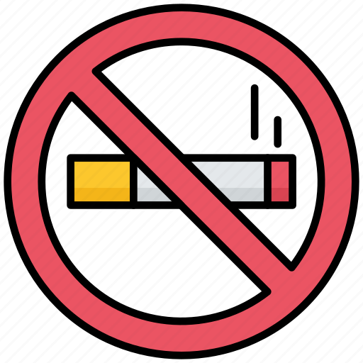 Healthcare, cigarette, smoking, cancer, no icon - Download on Iconfinder