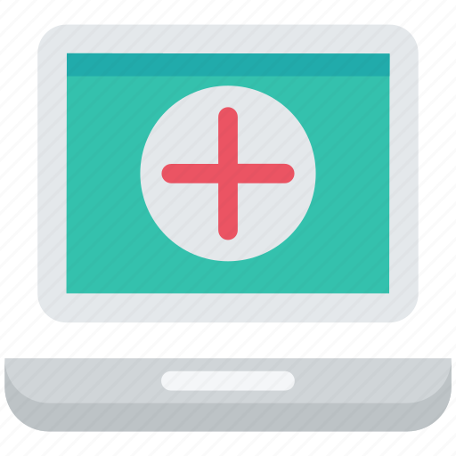 Healthcare, e-health, online doctor, medical help, laptop icon - Download on Iconfinder