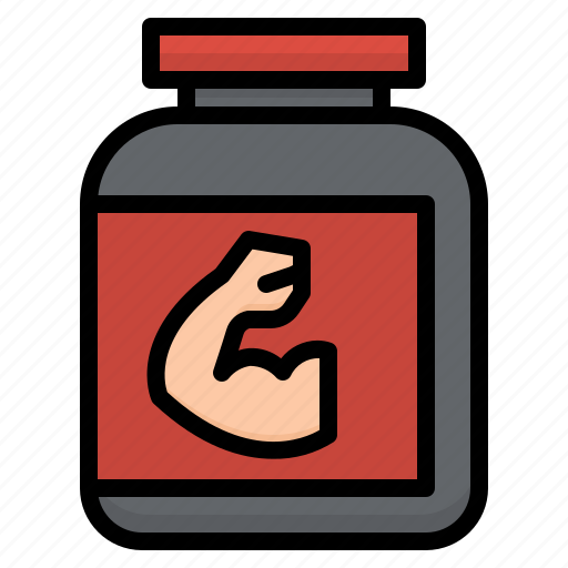 Exercise, powder, protein, proteins, sport, whay icon - Download on Iconfinder