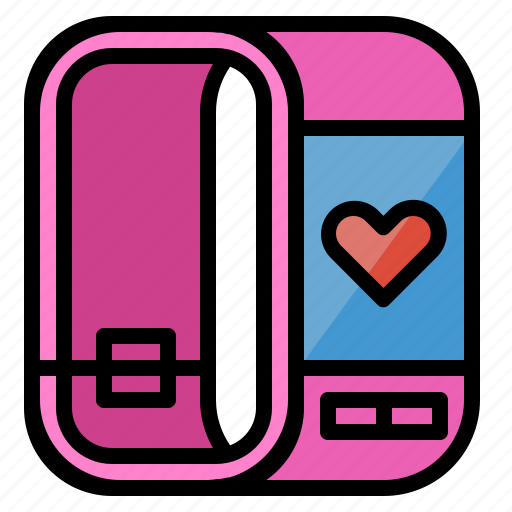 Fitness, fitness watch, heart, rate, sport, watch icon - Download on Iconfinder