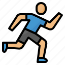 fast, human, race, run, running, sports