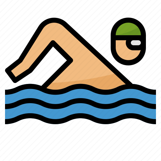 Pool, ports, swimmer, swimming icon - Download on Iconfinder
