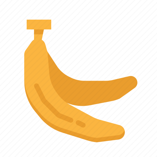 Banana, food, fruit, vegetarian icon - Download on Iconfinder