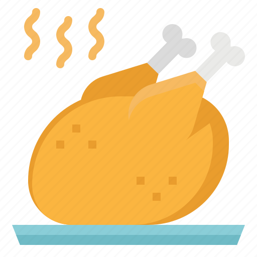 Chicken, drumstick0a, food, turkey icon - Download on Iconfinder