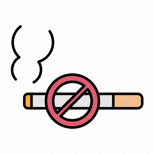 No, smoking, sign, cigarette, healthcare icon - Download on Iconfinder