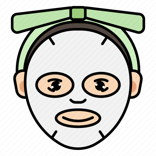 Skincare, facial, face, mask, sheet, beauty icon - Download on Iconfinder