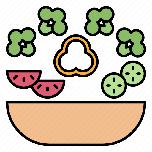 Vegetable, veggie, salad, vegan, bowl, healthy, food icon - Download on Iconfinder
