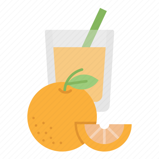 Orange, juice, fruit, healthy, drink icon - Download on Iconfinder