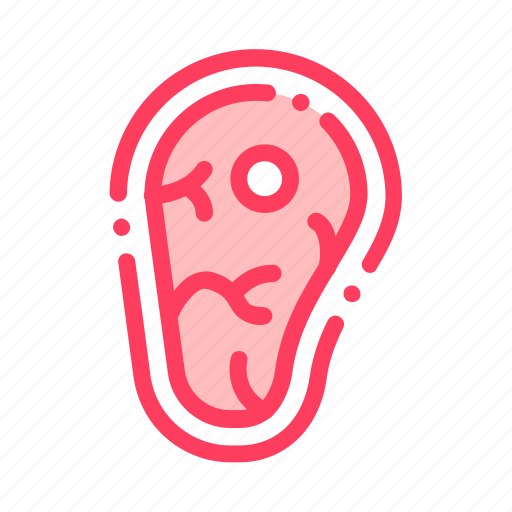 Food, healthy, meat, piece icon - Download on Iconfinder