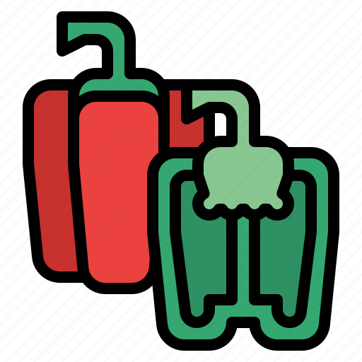Bell, peppers, vegetable, healthy, food icon - Download on Iconfinder