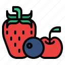berries, vitamin, healthy, food 