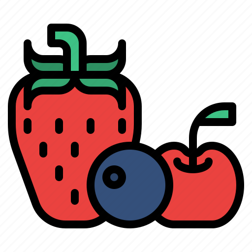 Berries, vitamin, healthy, food icon - Download on Iconfinder