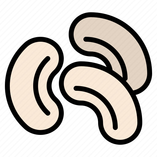 Cashews, nut, healthy, food icon - Download on Iconfinder