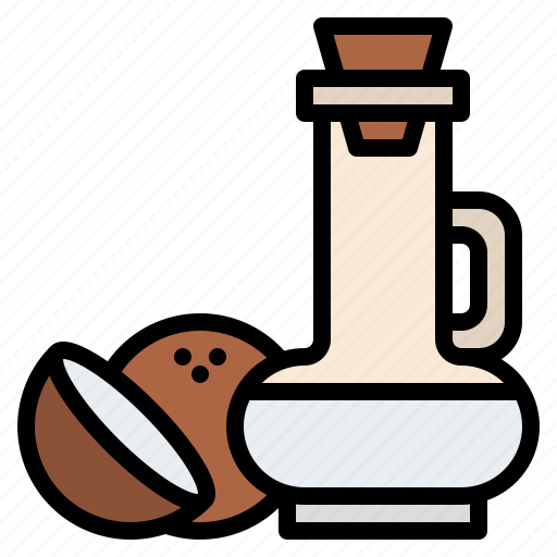Coconut, oil, fat, healthy, food icon - Download on Iconfinder