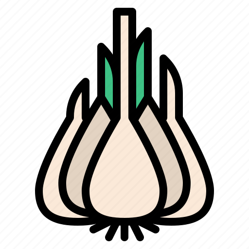 Garlic, vegetable, healthy, food icon - Download on Iconfinder