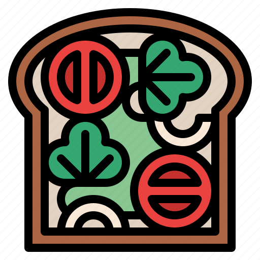 Healthy, toast, breakfast, food icon - Download on Iconfinder