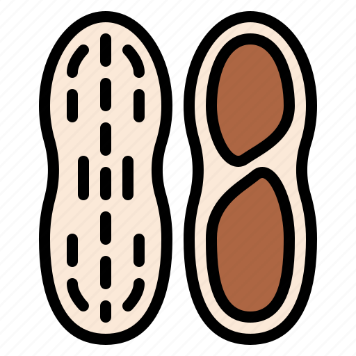 Peanut, nut, healthy, food icon - Download on Iconfinder